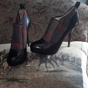 🌺LAMB STYLISHBLACK & RED Women's Heels